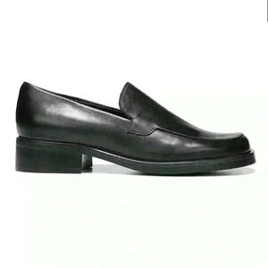 NEW IN BOX NWT FRANCO SARTO BOCCA LEATHER LOAFERS BLACK 9.5  WOMEN